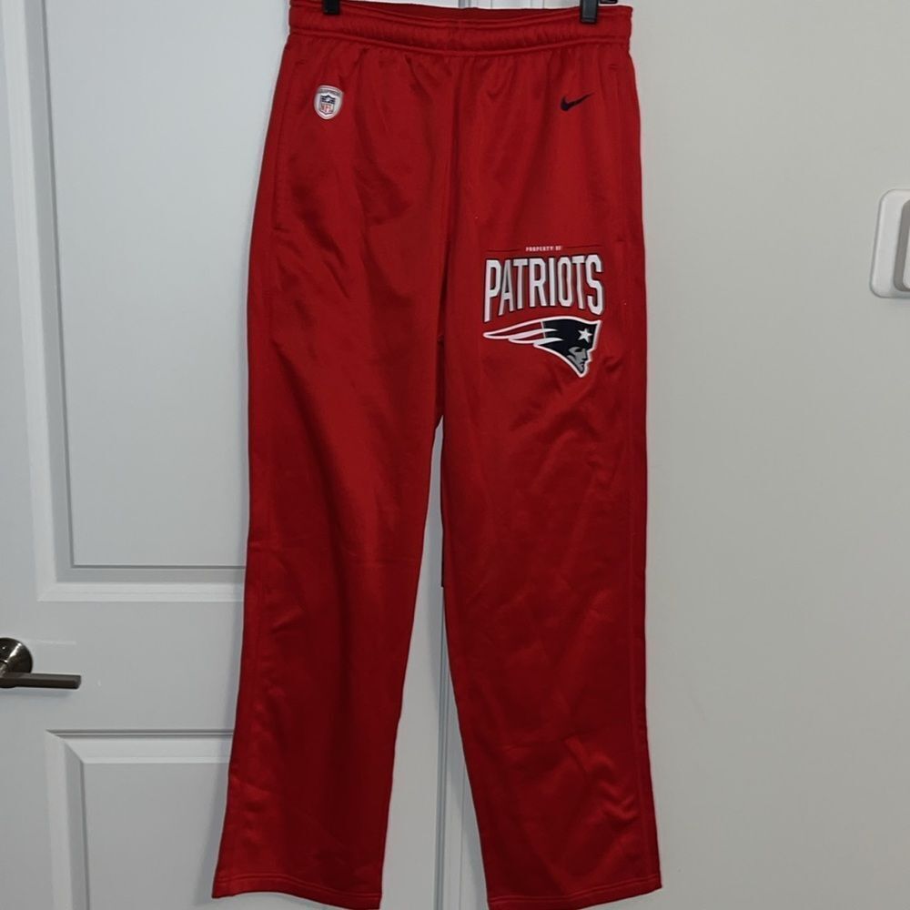 NWOT $90 New England Patriots Training Camp NFL Fleece Sweat sweatpants pants M